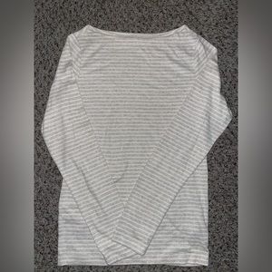 Gap tan striped sweater